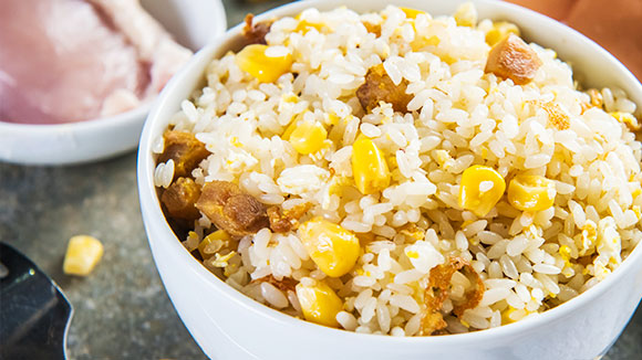 Chicken and Corn Rice