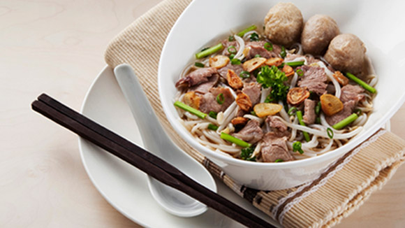 Beef Rice Noodle Soup