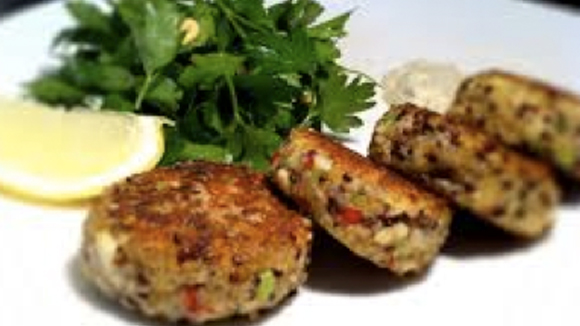 Spicy red tilapia fish cakes