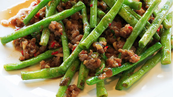 Stir Fried Beef with Green Beans