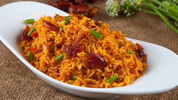 Sweet and Spicy Date Rice